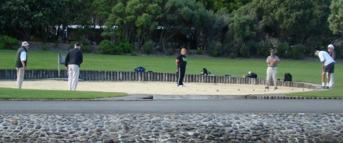 Aotea Lagoon P&eacute;tanque terrain