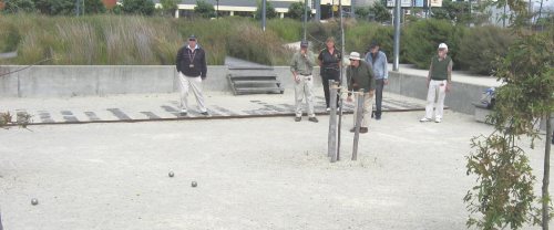 Waitangi Park P&eacute;tanque terrain