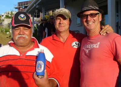 Charles Peni, Allan Fletcher & Richard Swaney 2013 NZ International Open Triples winners